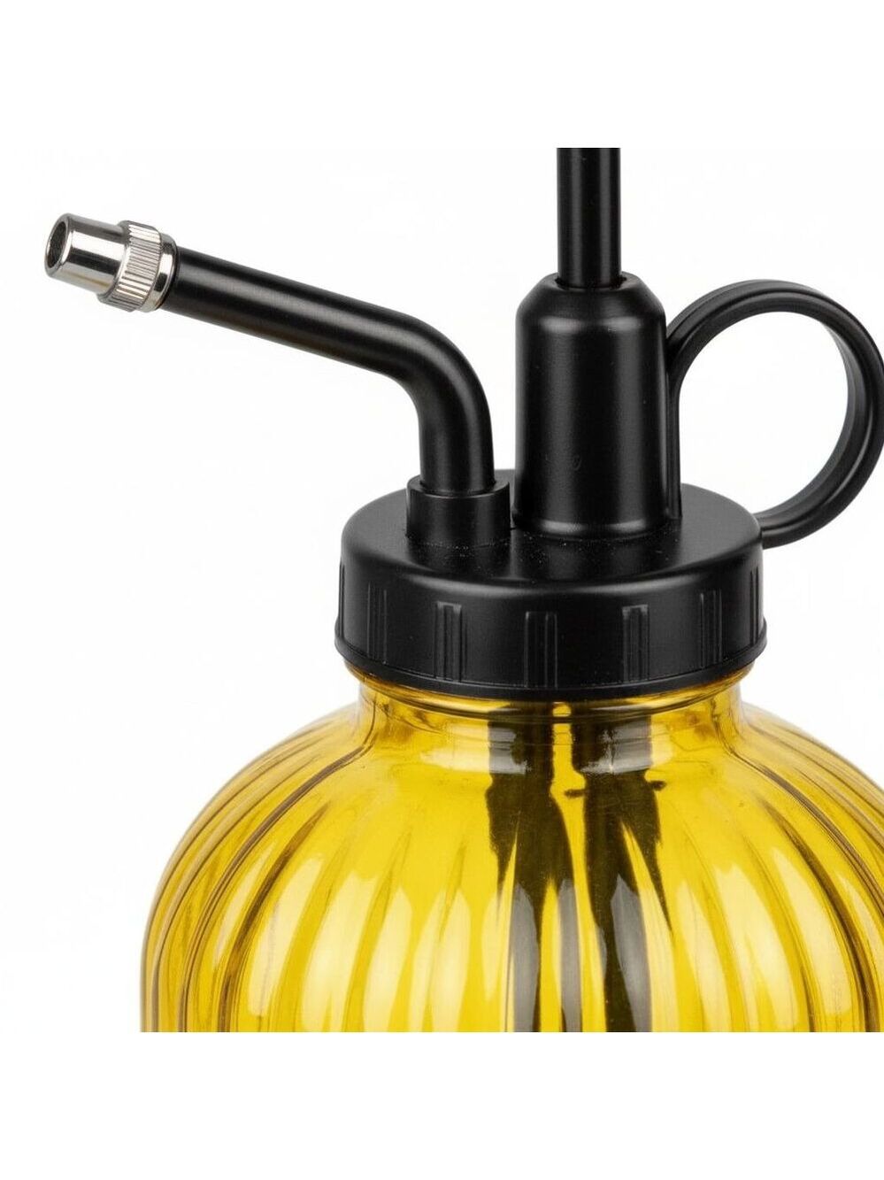 Yellow Glass Plant Mister Spray Bottle 6oz Orchid Bonsai Air Plant Mister - Picture 11 of 11
